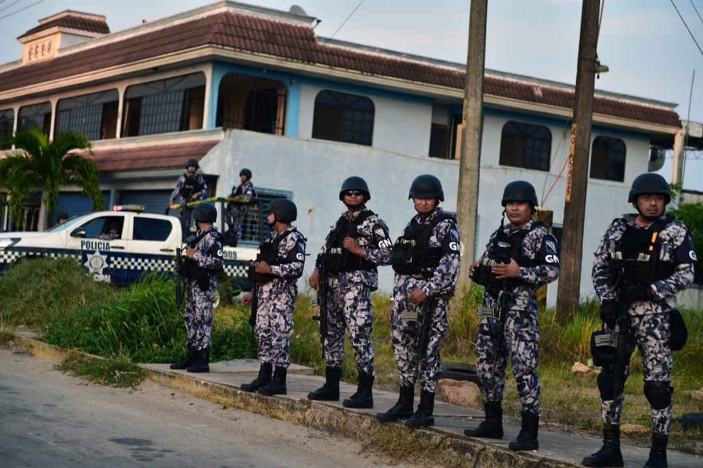 Guardia Nacional en Minatitlan RLL 1